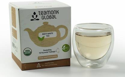 Teamonk Reeti Darjeeling Immunity Boosting White Tea With Natural Ingredients White Tea Box