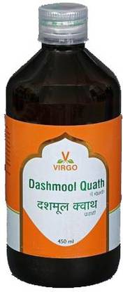 Virgo UAP Pharma Dashmool quath liquid used to general wellness like fever, obstetric disease | Pack of 2 | Each of 450ml