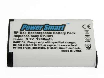 PowerSmart  for Sony NP-BX1 Sony Cyber-shot DSC-HX50V DSC-HX300 DSC-RX1 DSC-RX1R DSC-RX100 DSC-RX100 II DSC-WX300 HDR-AS10 HDR-AS15 HDR-AS30V HDR-AS100V HDR-AS100VR HDR-CX240 HDR-MV1 HDR-PJ275 Camera   Battery