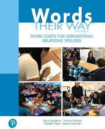 Words Their Way Word Sorts for Derivational Relations Spellers