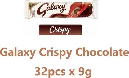 GALAXY CRISPY Chocolate Gift | Gift Pack | Party Pack | Best Chocolate Gift | Pack Of 32 Bars
