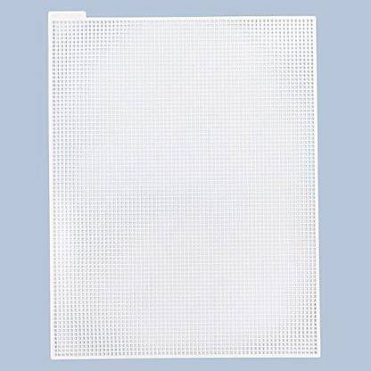 RITIKA CRAFT 6 Count (8 PCS)PLASTIC Cross Stitch Canvas SHEET Cross Stitch Matte Cloth