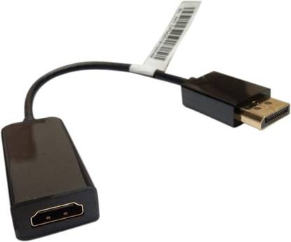 Logic HDMI Adapter 0.1 m DP Male to HDMI 1.4V Female 6” cable | Mini Display Port to HDMI Adapter