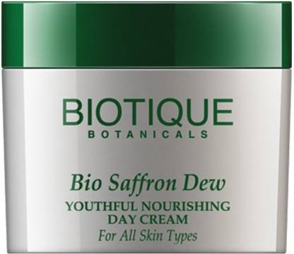 BIOTIQUE Bio Saffron Dew Youthful Nourishing Day Cream For All Skin Types
