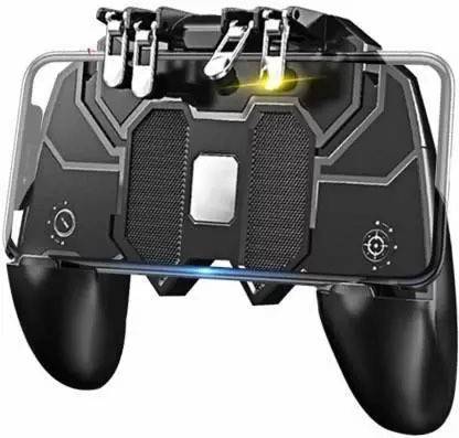 ANY KART Six Finger All-in-One Mobile Game Controller Free Fire Key Button Gamepad, Specially designed for PUBG, trigger  Gamepad