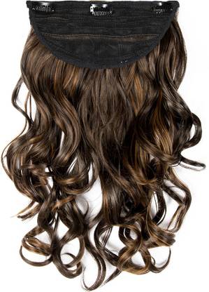STREAK STREET CLIP-IN 18'' Soft Curls Mix-Brown  Extensions Hair Extension