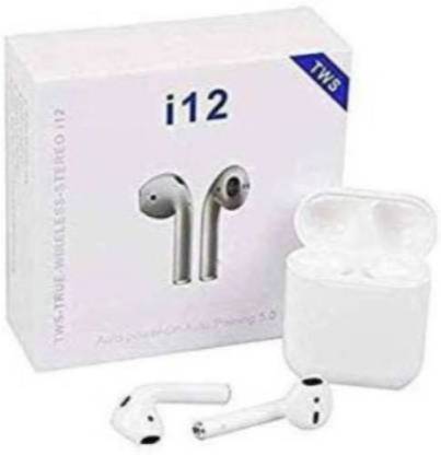 Kabeer enterprises TWS-I12 Twins Bluetooth Wireless Headset with mic K152 Bluetooth