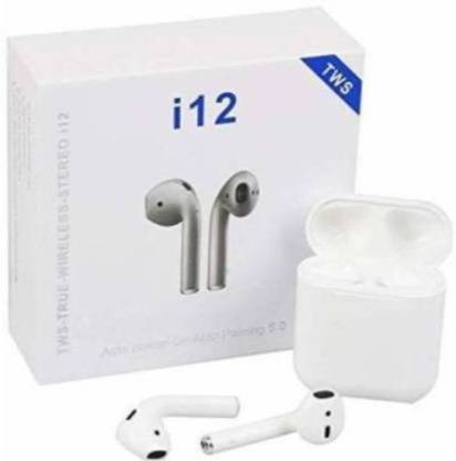 Sunlight Traders I12 Bluetooth Headset for all Smart phones -STS 25848 Bluetooth