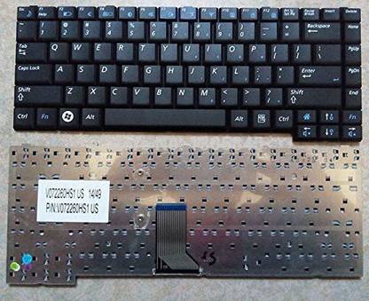 TechSonic Keyboard For NP R60 R60 R70 R560 R510 P510 P560 Internal Laptop-size Laptop Keyboard Compatible with Desktop, Laptop, Mac