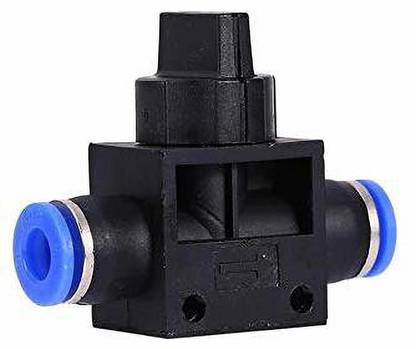 Sauran Pneumatic Connector Push in Fittings for Air Hose and Tube Connector 10mm(HVFF) 1-Way Tee Pipe Joint