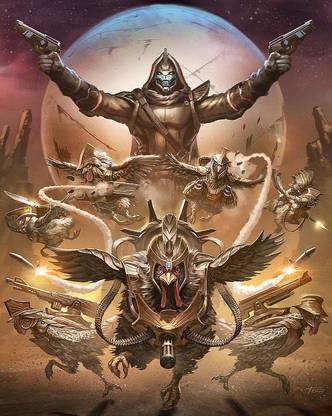 Destiny 2 Cayde 6 Video Games Chicken Matte Finish Poster Paper Print