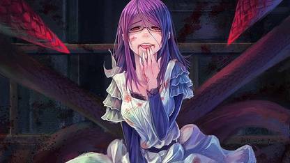 Tokyo Ghoul Rize Kamishiro Ghoul Girl Matte Finish Poster Paper Print