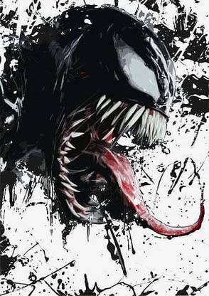 Venom Movie Venom Movie Spider Man Marvel Matte Finish Poster Paper Print