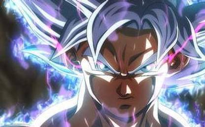 Ultra Instinct Goku Son Goku Fire Dragon Ball Art Migatte No Gokui Mastered Ultra Matte Finish Poster Paper Print