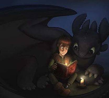 Toothless Dragon Hiccup How To Train Your Dragon Matte Finish Poster Paper Print