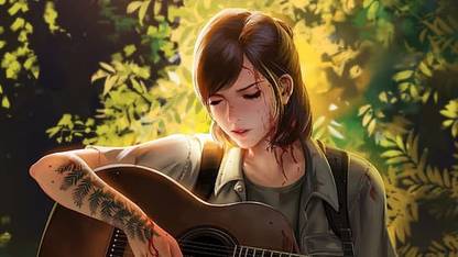 Artwork Ellie Williams The Last Of Us The Last Of Us Digital Art Matte Finish Poster Paper Print