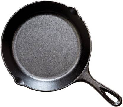 Bawarchi cast iron pan Saute Pan 21 cm diameter 1.5 L capacity