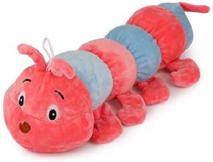 Bluebells India Cute Long Fruit Caterpillar Animal Plush Stuffed Toy  - 30 cm