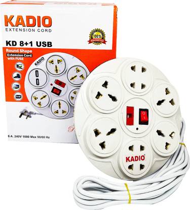 Kadio 8 + 1 CHAKRI 8  Socket Extension Boards