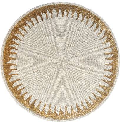 FLI HAUT Round Pack of 1 Table Placemat