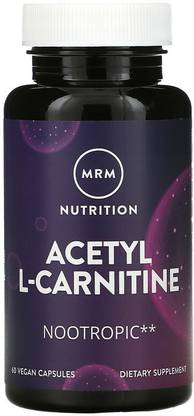 MRM Nutrition, Acetyl L-Carnitine, 60 Vegan Capsules