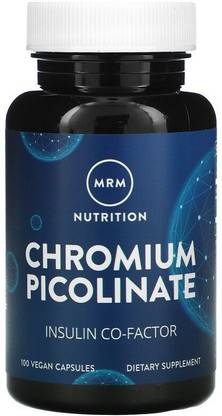 MRM Nutrition, Chromium Picolinate, 100 Vegan Capsules