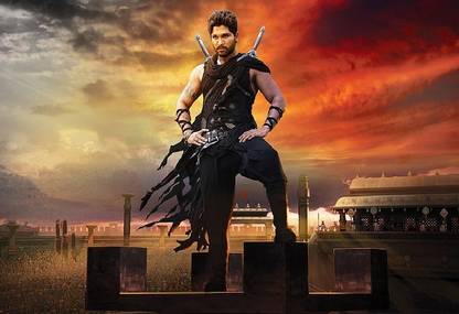 Smoky Design allu arjun gona ganna reddy rudramadevi wallpaper Paper Poster