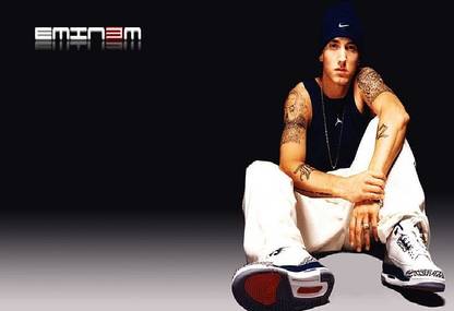 Smoky Design eminem tattoo hands wallpaper Paper Poster