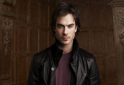 Smoky Design ian somerhalder cool wallpaper Paper Poster