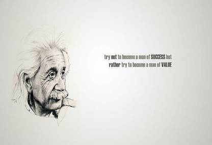 Smoky Design quote simple background albert einstein wallpaper Paper Poster