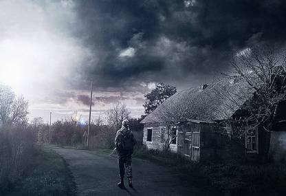 Smoky Design chernobyl stalker stalker pripyat wallpaper Paper Poster
