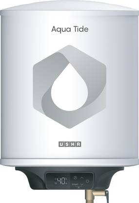 USHA 25 L Storage Water Geyser (Aqua Tide, White, Grey, Black)