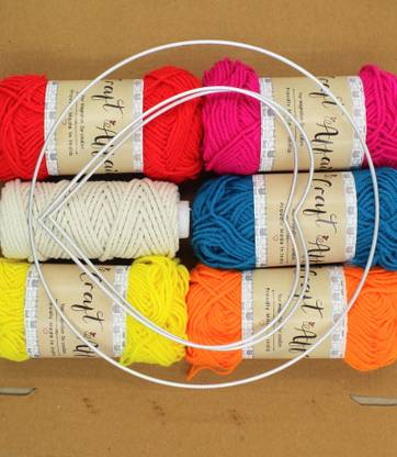 Craft Affair | Diy Macrame Wall Hanging Kit, Make One Complete Dream Catcher Art From This Kit