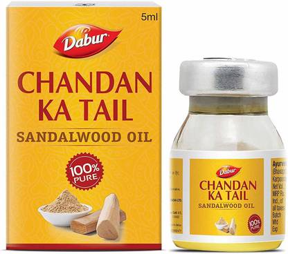Dabur Chandan Tail 5 Ml - Sandalwood Oil