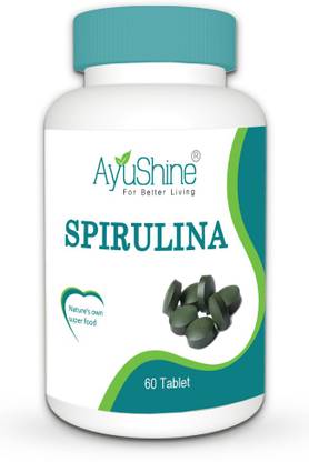 AyuShine SUPERFOOD NUTRITION SPIRULINA TAB