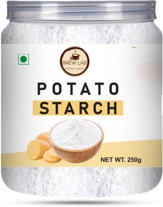 Brew Lab Potato Starch Powder, Vegan, Gluten Free for Potato Snacks , bakery , breading , meat coating Baking Powder