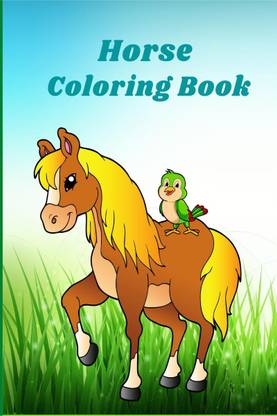Horse Coloring Book