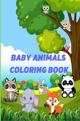 Baby Animals Coloring Book