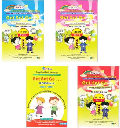 Get Set Go Book Set - Jr. KG (Set of 4)