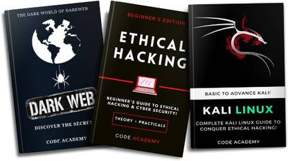 Ethical Hacking Beginner to Advance Bundle | Hacking | Dark Web | Kali Linux (Set of 3 Books)