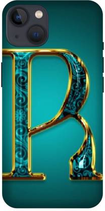 MD CASES ZONE Back Cover for Apple Iphone 13/MLPF3HN/A R R latter Alphabet Printed back cover