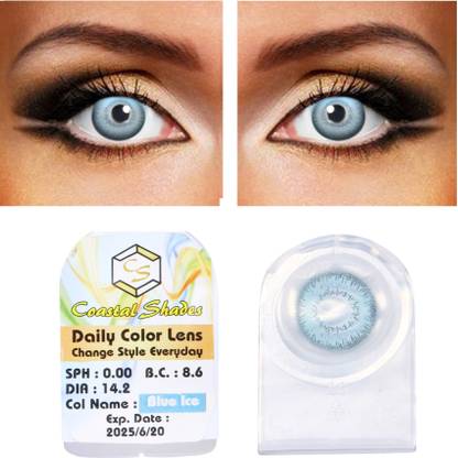 coastal shades TRENDING BLUE COLOR CONTACT LENS