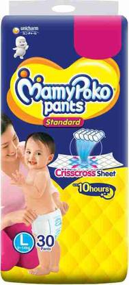 MamyPoko Pants Standard L 30 Diaper - L