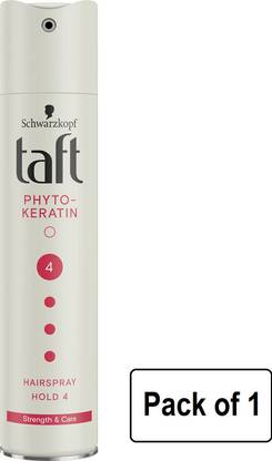 TAFT Phyto-Keratin (White) - 250ml - Pack of 1 Hair Spray