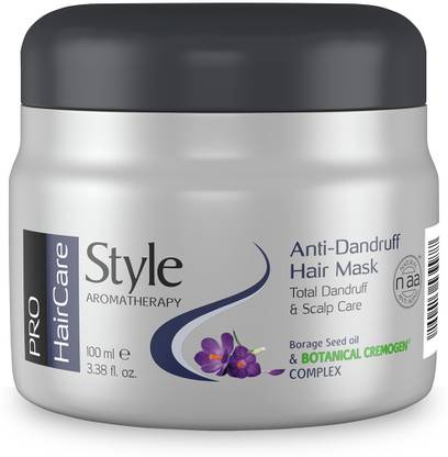 Style Aromatherapy Professional Anti Dandruff Mask – Total Scalp Care, for itchy, sensitive and Flaky scalp - 100 ML
