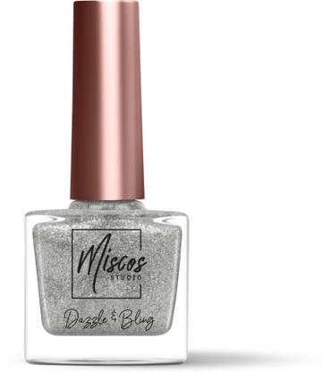 Miscos Silver sparkle,Dazzle & Bling, Glitter 10ml Faded yellow eagle