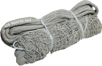 US Sportes Volleyball net 3 Feet × 33 Feet colour off White net material Cottan Volleyball Net
