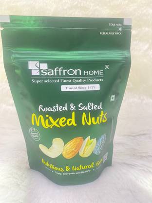 SAFFRON HOME 200 gm mixed nuts Assorted Nuts, Almonds