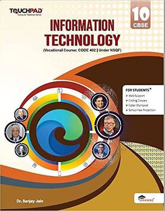 CBSE Computer Vocational Course Book : Information Technology For Class 10th, Code (402)