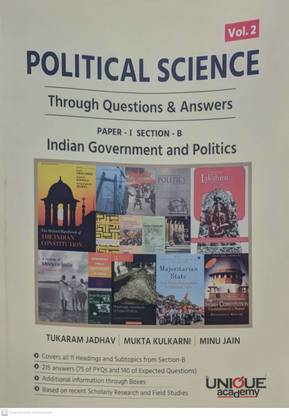 Political Science Vol-2 Through Questions & Answers